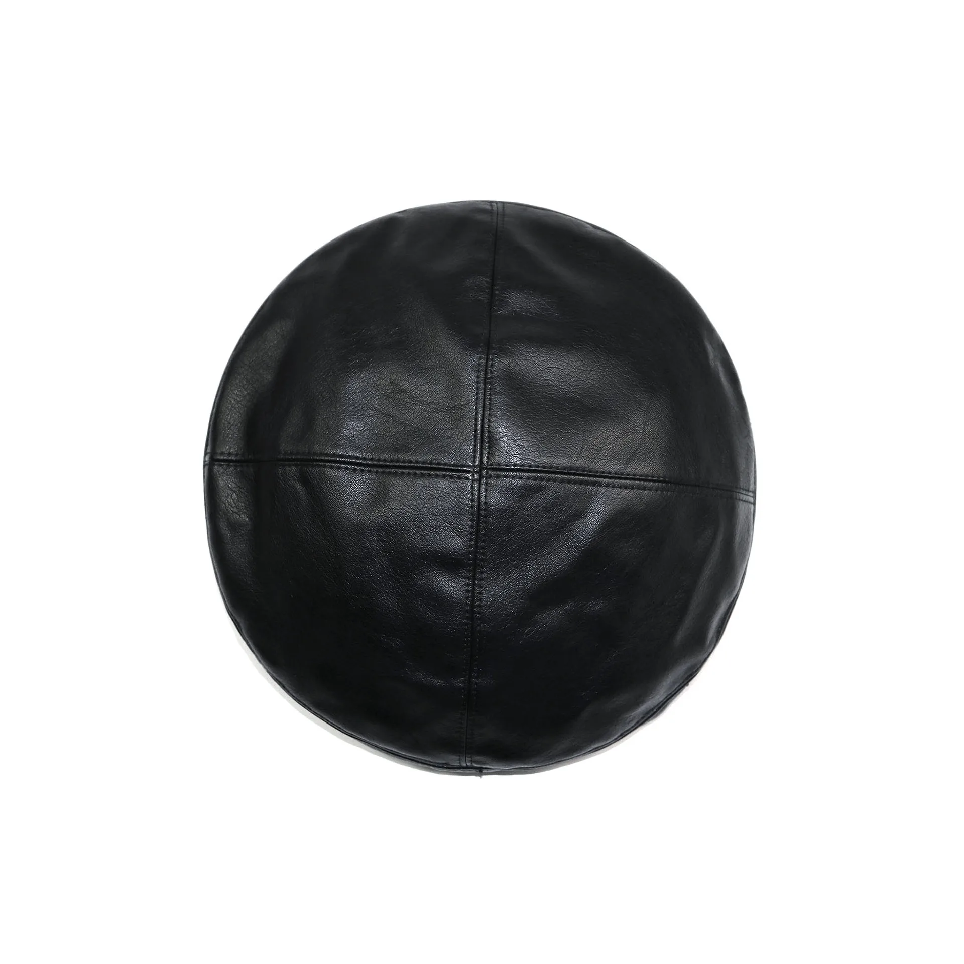 Fashion lady spring winter berets hat painter style hat femme women solid color warm pu beret hat