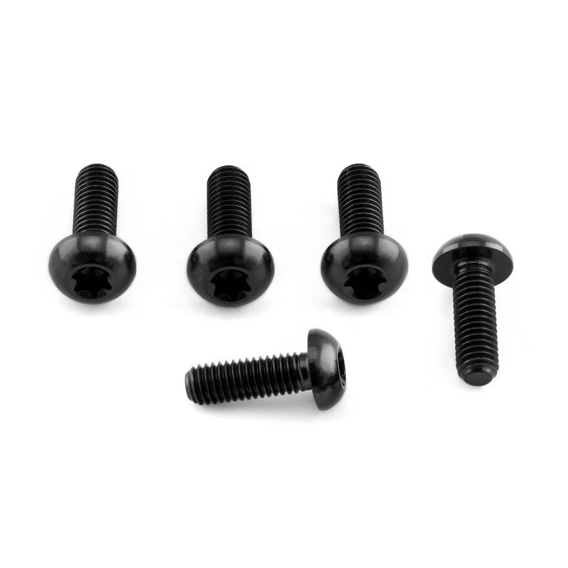 Titanium Bolt Anodized Titanium Head Alloy Colored  Titanium M3 Colorful Button Head Bolts/Screws