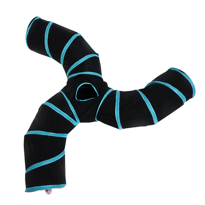 Производители товаров для домашних животных, оптовая продажа, туннель для домашних животных, складной бумажный туннель для кошек, игрушки для кошек, игрушки для кошек