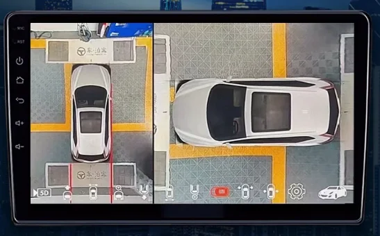 Панорамная 360 система обзора градусов Автомобильная камера декодер Универсальная круговая AHD 1080P HD