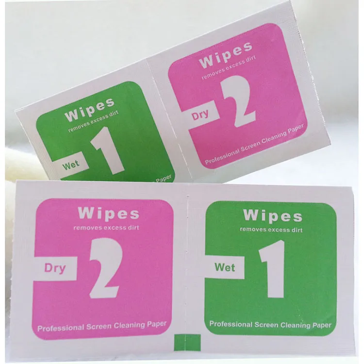 OEM/ODM Alcohol-Free Wet and Dry Computer Screen Wipes Laptop Sunglasses /Lens /Eyeglasses Dust-Proof Clean Wet Wipes