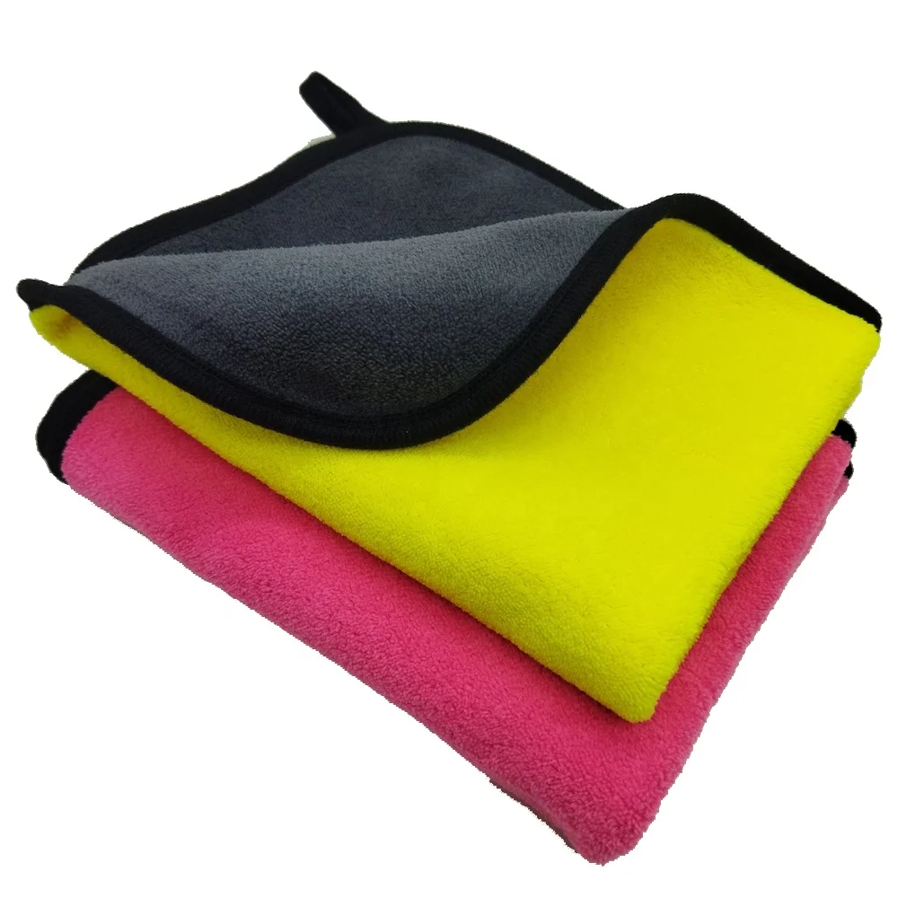 cheap Kitchen Cloth Stain Removing Dish Towels Glass Wiping Rags Absorbent Microfiber Cleaning Cloths