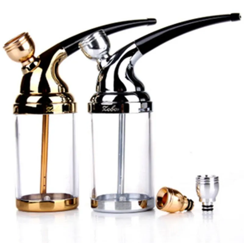 Portable filter hookah cut tobacco/cigarette pipe
