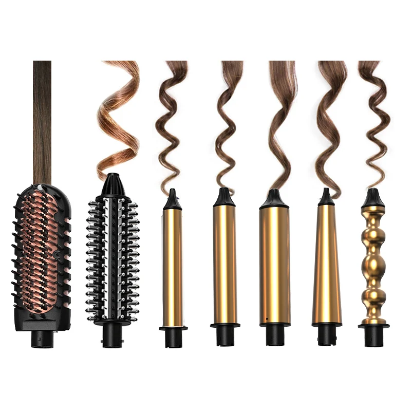 5 in 1Automatic Cordless Hair Curler Rotating Rollers Hair Care and Styling Appliances Portable Wireless Auto Hair Curling Irons