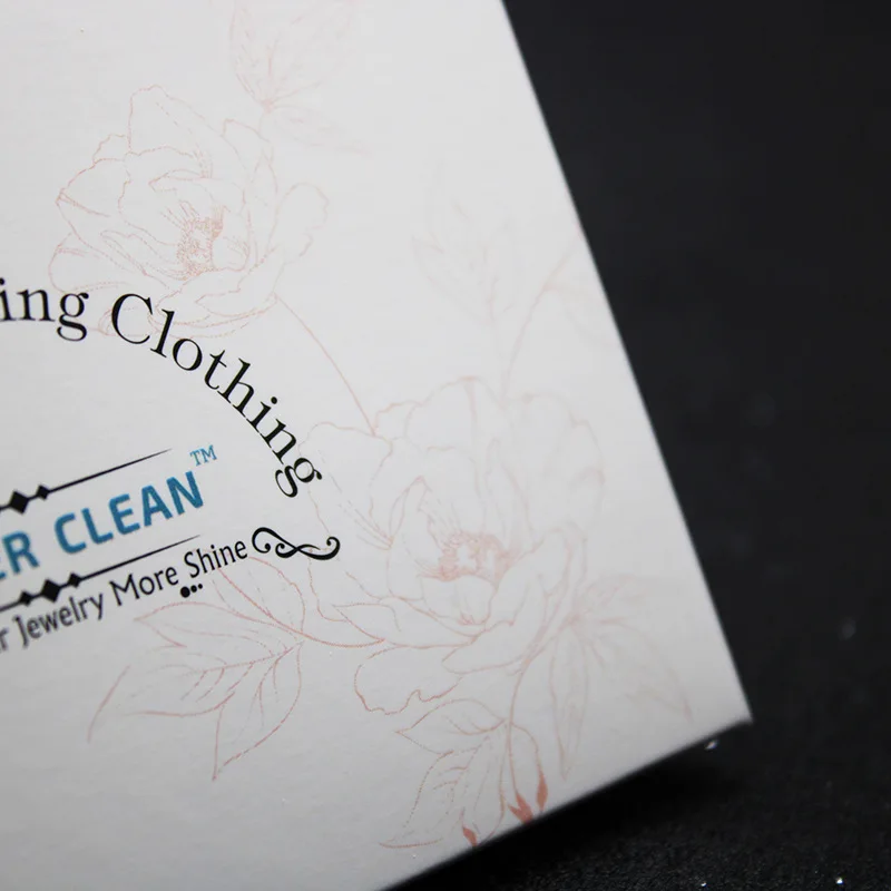 8x8cm Custom Logo Silver Polishing Cloth Microfiber Suede Jewelry Cleaning Cloth cleaner care cleaning polishing cloth for jewel