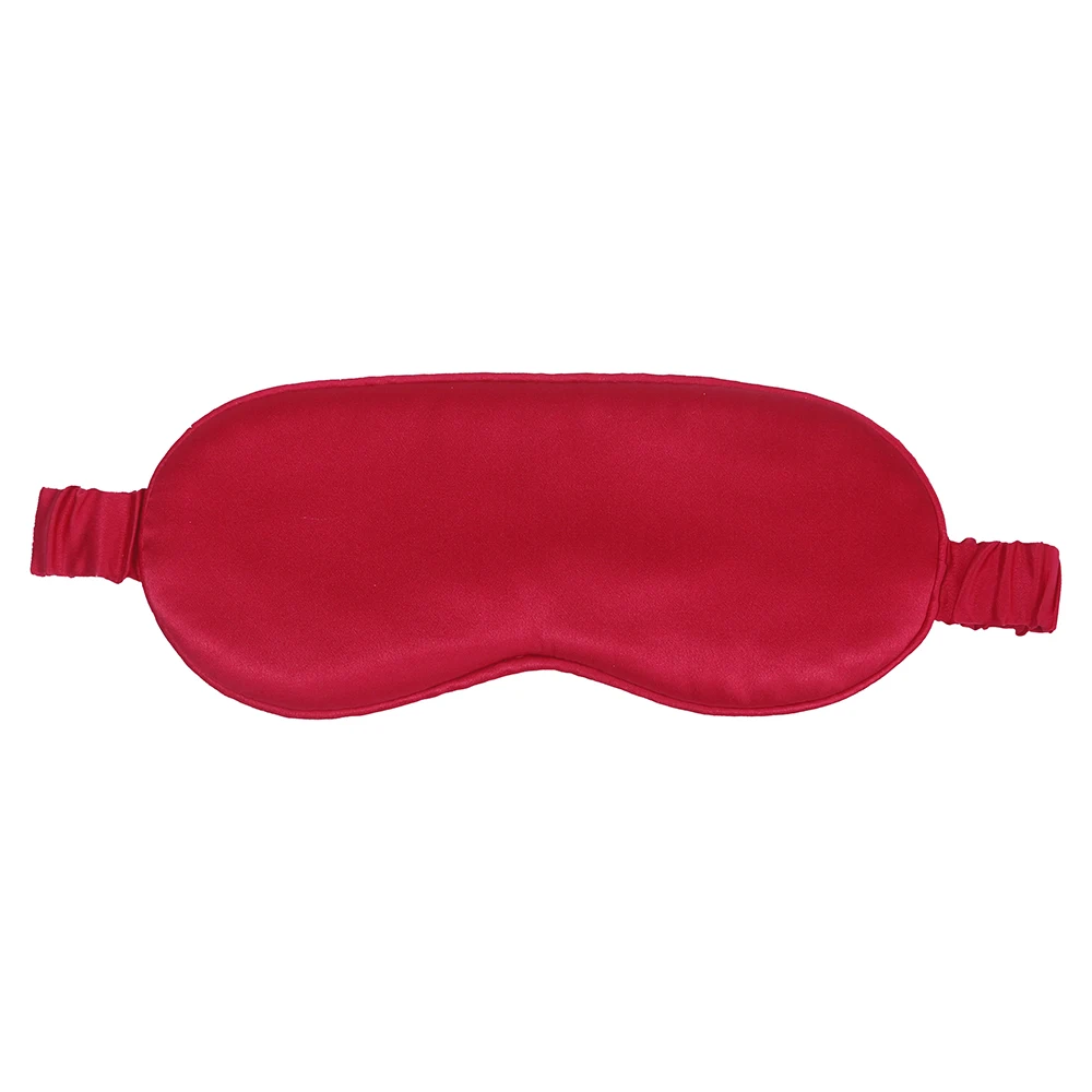 
Light Proof 100% Mulberry Silk Eye Shade For Sleeping With Adjustable Elastic Strap 