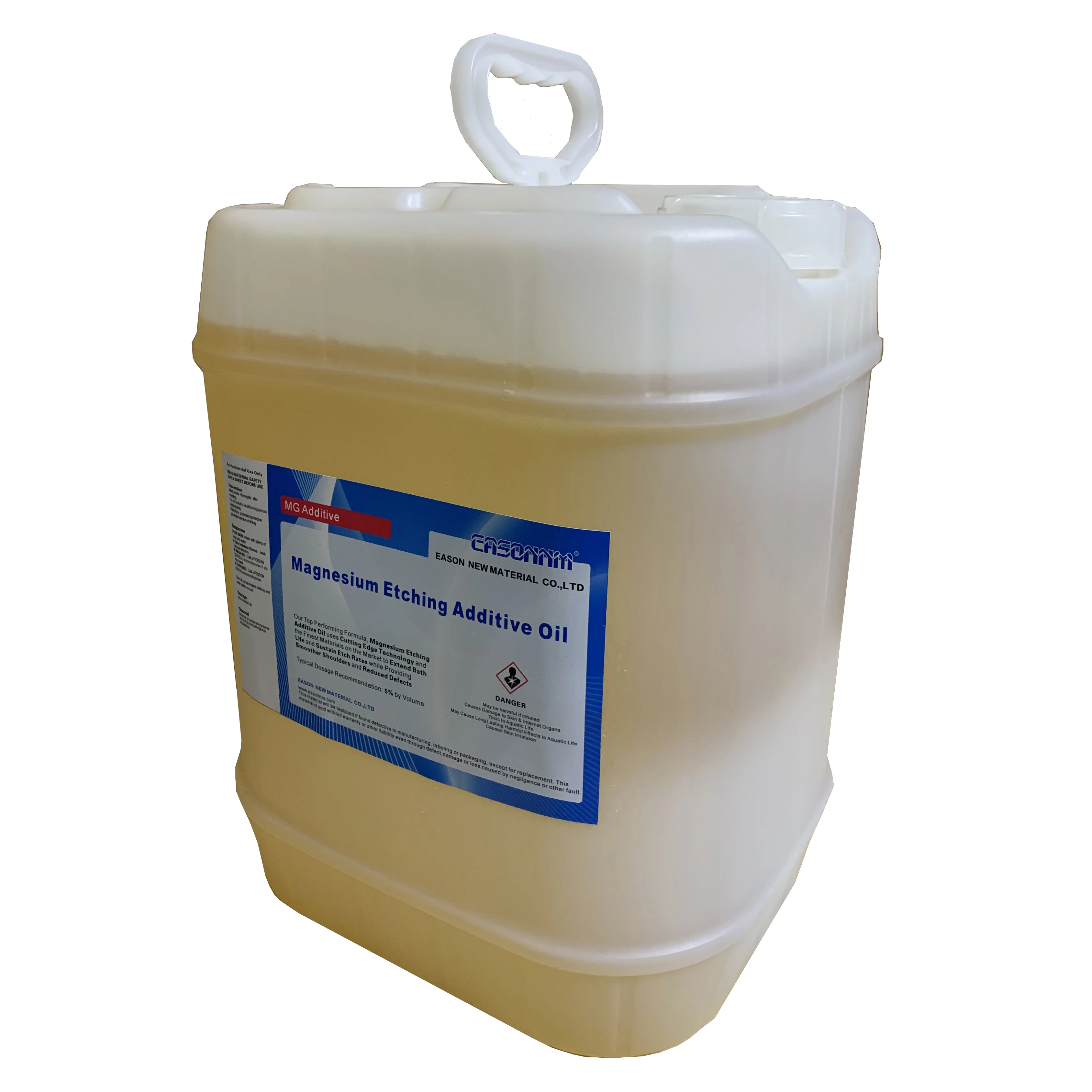 Magnesium etching additives for hot foil stamping dies and embossing blocks