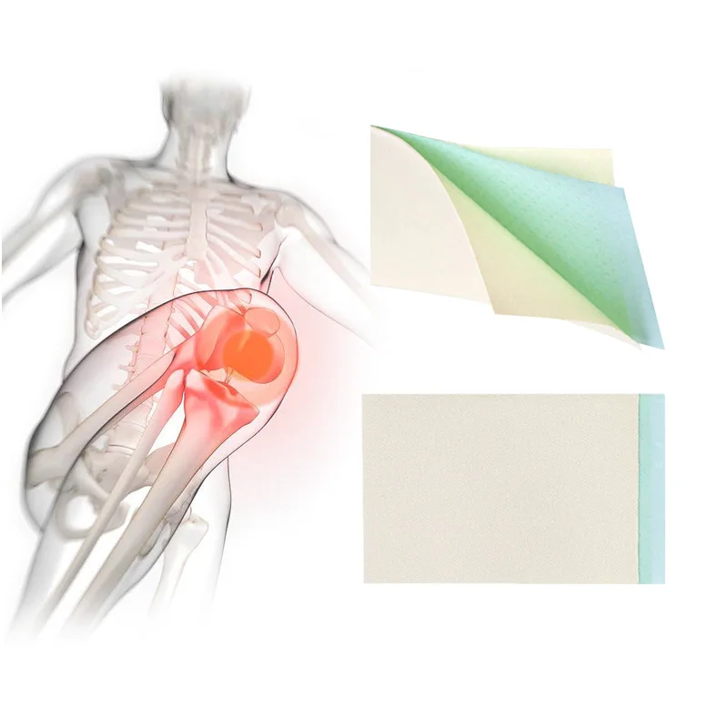 Free sample sciatic nerve pain hydrogel muscle pain hot gel patch