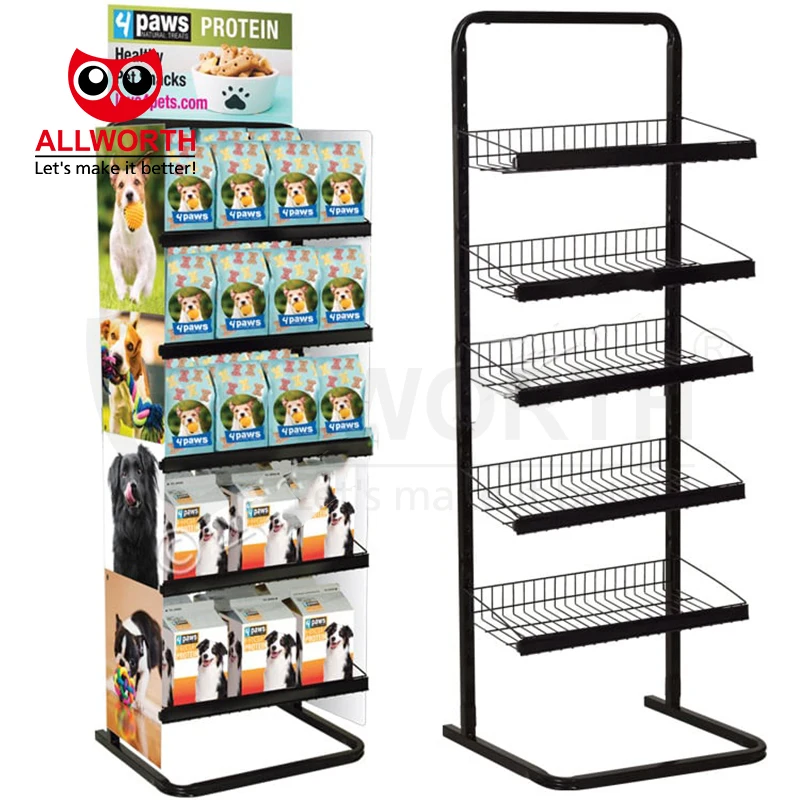 Distributor Eye Catching Adjustable  Standard Utility Movable Promotion Display Stand