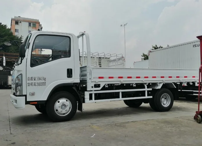 New ISUZU 3.6M Wheelbase Manual and Diesel Fuel Type 4*2 Euro V Emission Standard with 115 HP JAPAN Cargo Van Lorry truck