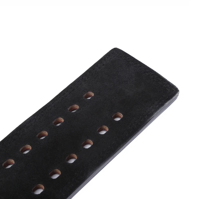 Weight Lifting Belt Genuine Leather 10MM Powerlifting Gym Belts for Weightlifting Deadlifts Squats Heavy Duty Bodybuilding