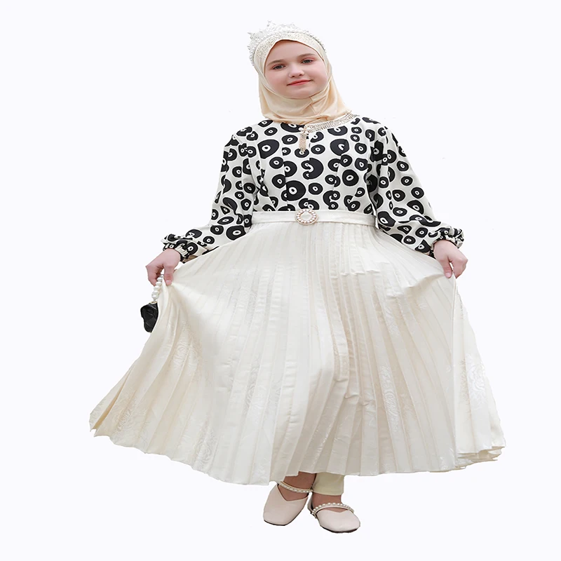 muslin kids dress  Cotton Muslin Short Sleeve Summer Kids Clothes Toddler Girls Dress
