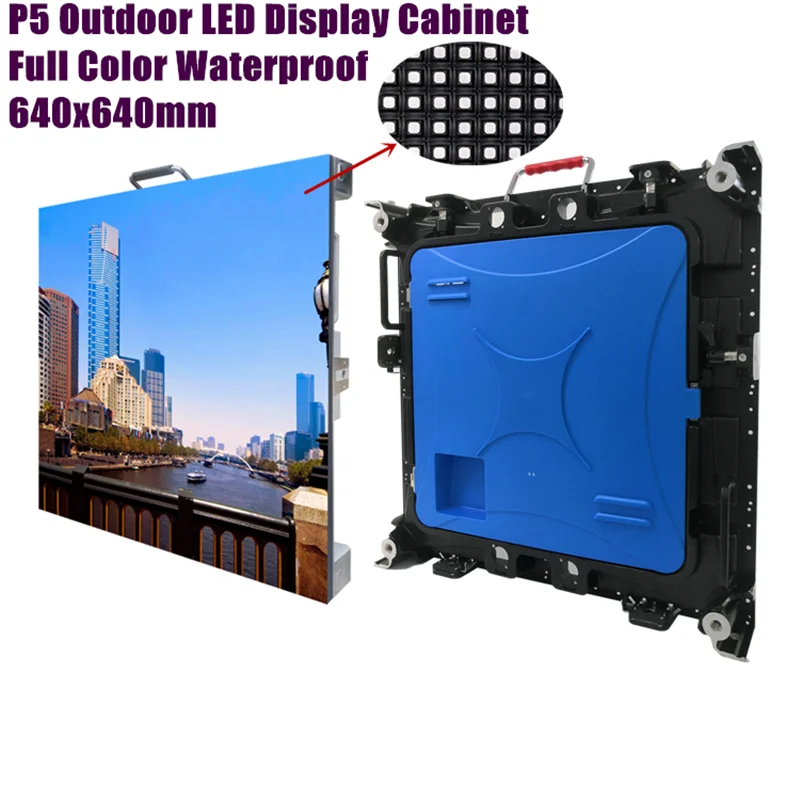 Factory Price Digital Signage And Display  P5 Led Waterproof Video Screen Outdoor Led Module Panel For Concert Event Activity