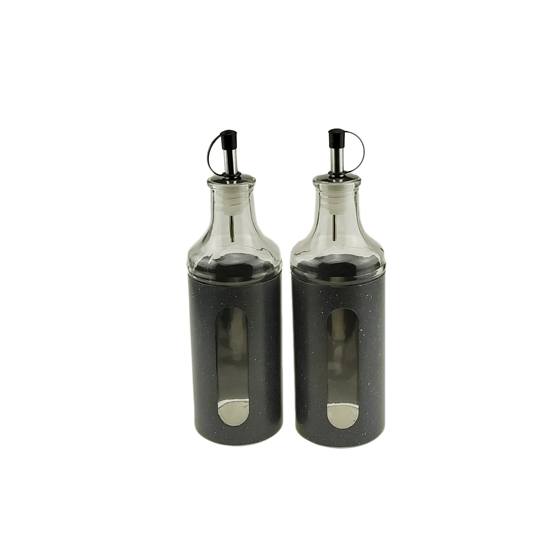 Wholesale 2022  new design glass oil and vinegar glass bottle with spout