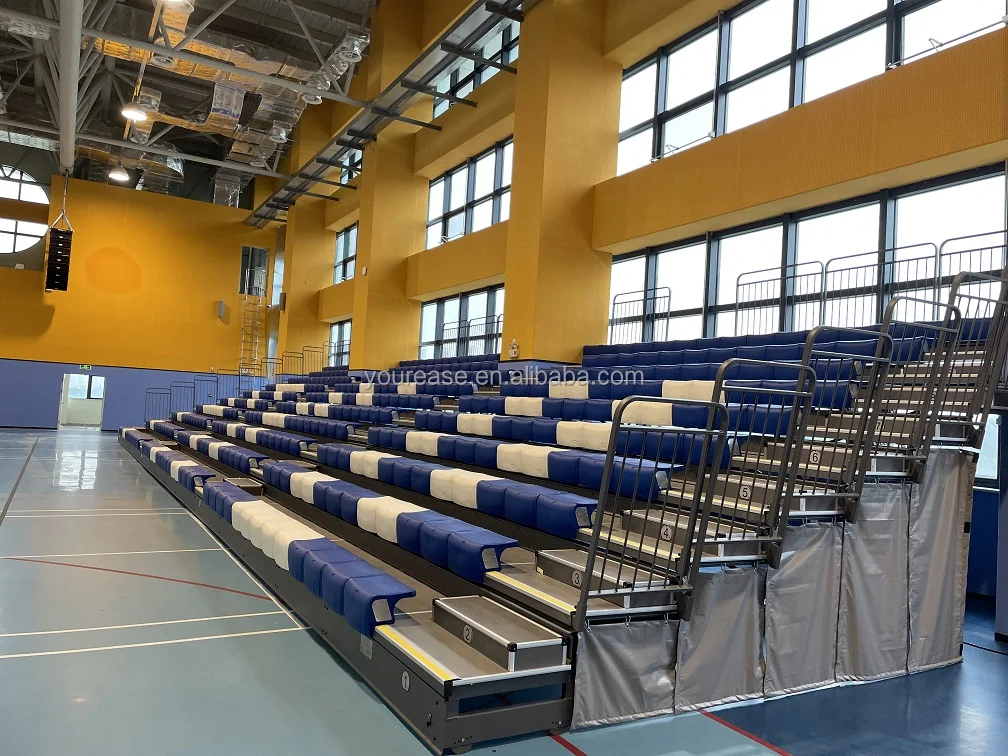 Basketball Acadamy Sports Arena Indoor Retractable Seating Chair