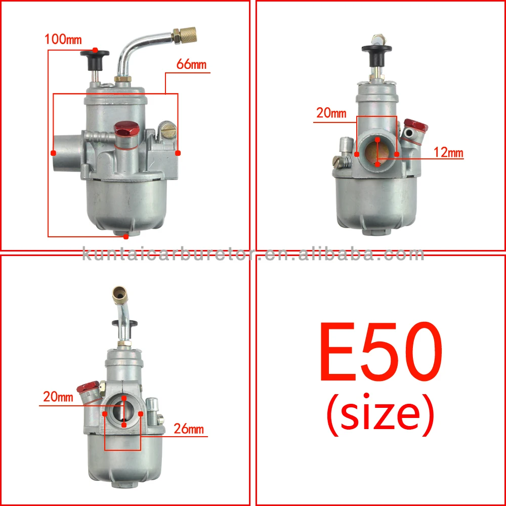 (Ready stock) 12mm Motorcycle Carburetor Bing SRE Replica of the Carburador For Puch Maxi Puchs X30 Sport Sachs 503 SRE Vegaser