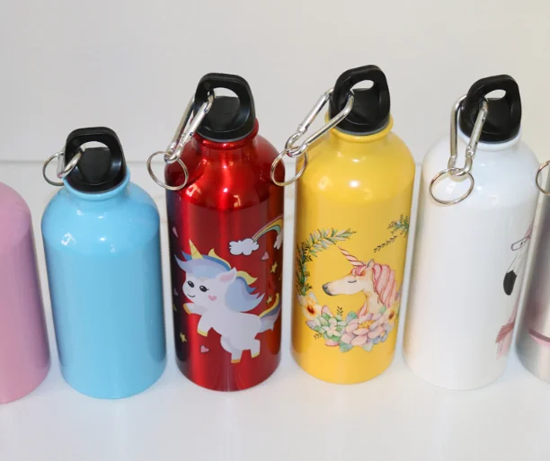 
750ml 600ml Football factory price aluminum bottles 