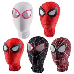 Spider-Man hero expedition headgear pvc mask Marvel Comics Halloween movie black Spider-Man battle suit