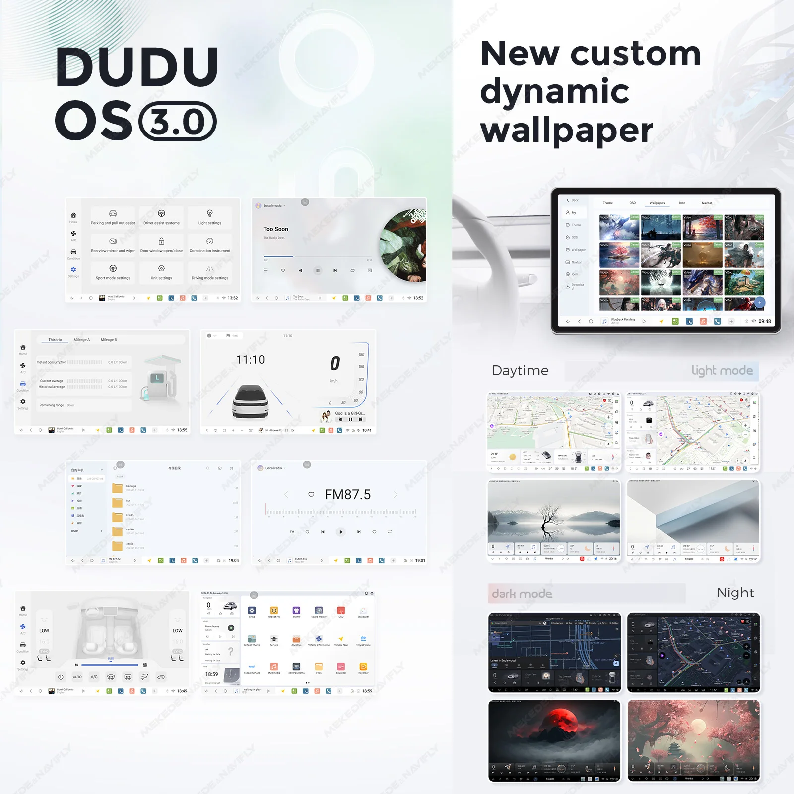 DUDUAUTO DUDU7 AKM7739 DSP GPS Navigation Audio Carpaly 2din Radio Car Android Multimedia Player for Lada Niva 1993-2018