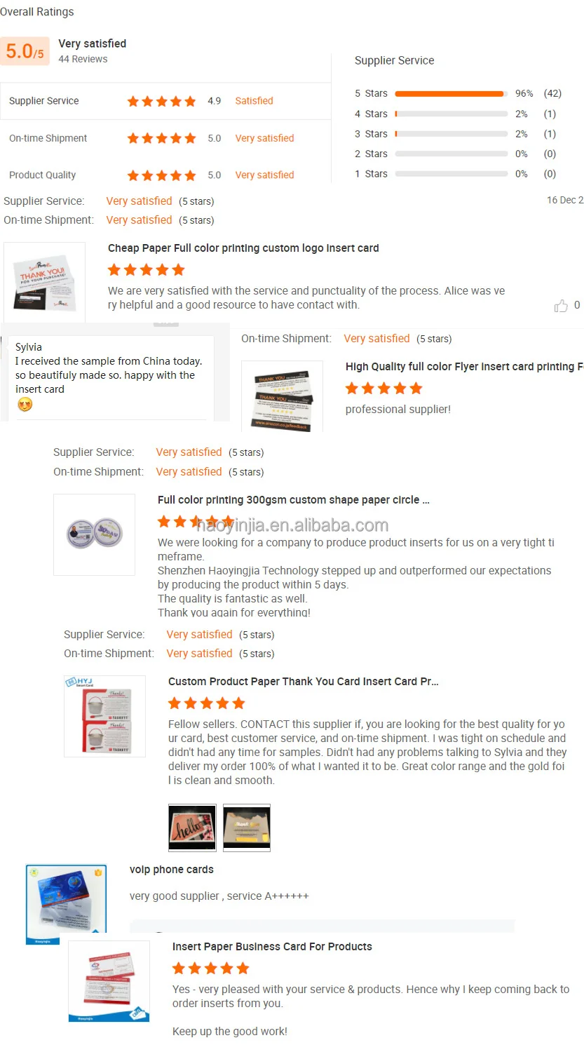 review of paper products