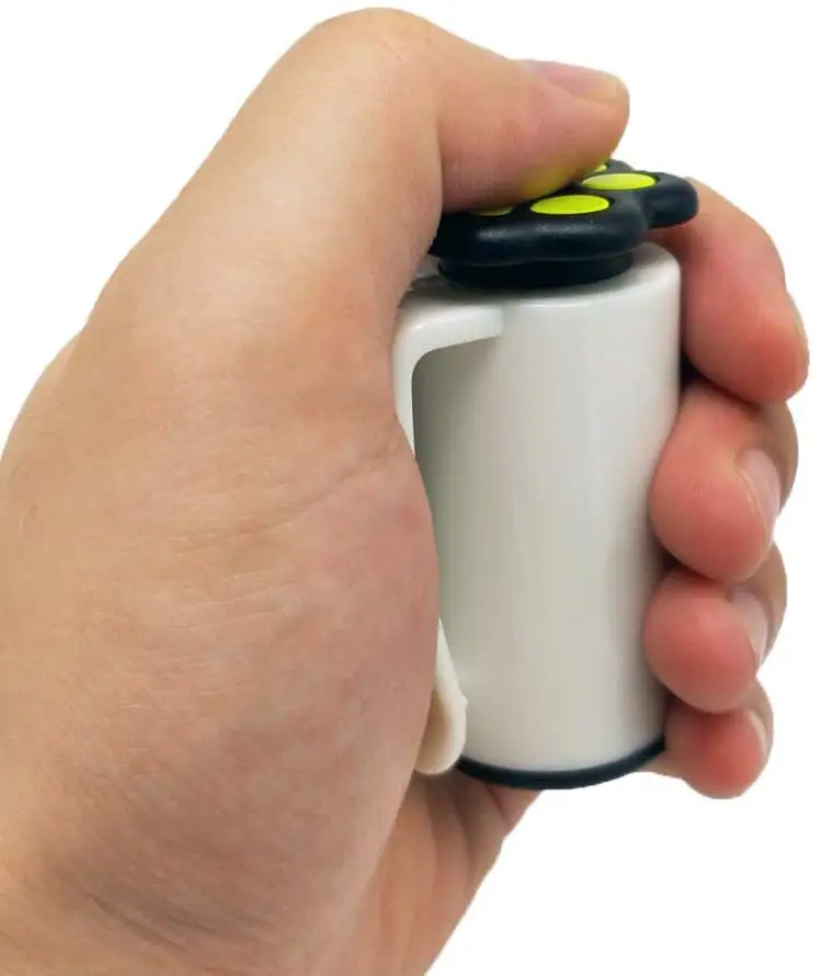 2021 Most Popular White Body With Pet Paw Dome New Quicker Clicker Fashion Practical Pet Training Clicker