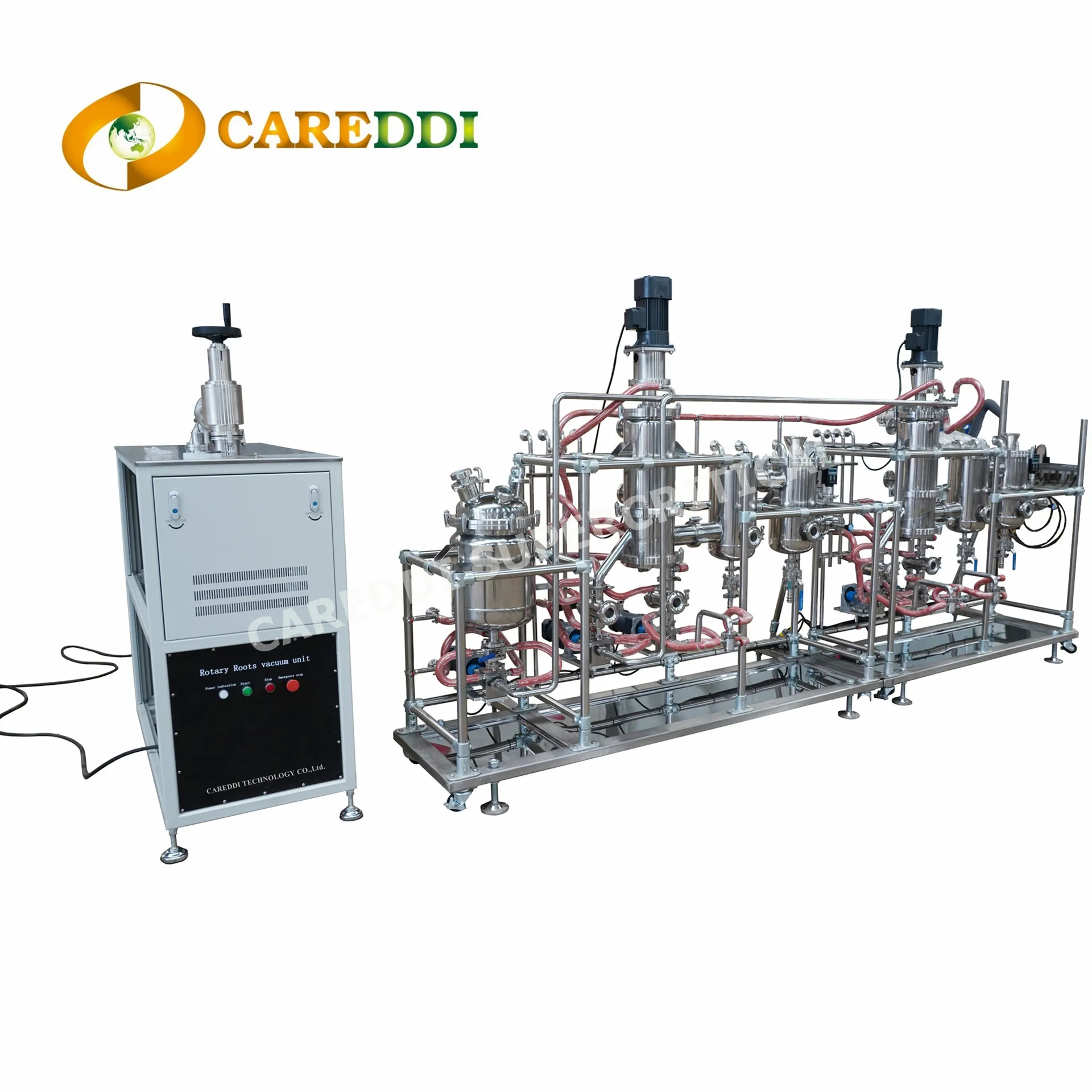 Пленка для молекулярной дистилляции CBD, полный спектр, дистиллятор масла, аппарат из нержавеющей стали для дистилляции с коротким пути