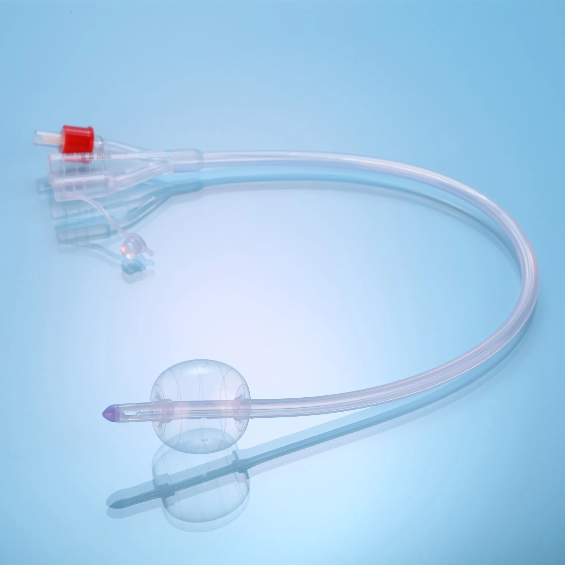 Top Sales High Quality One Two Three Ways Silicone Foley Catheter