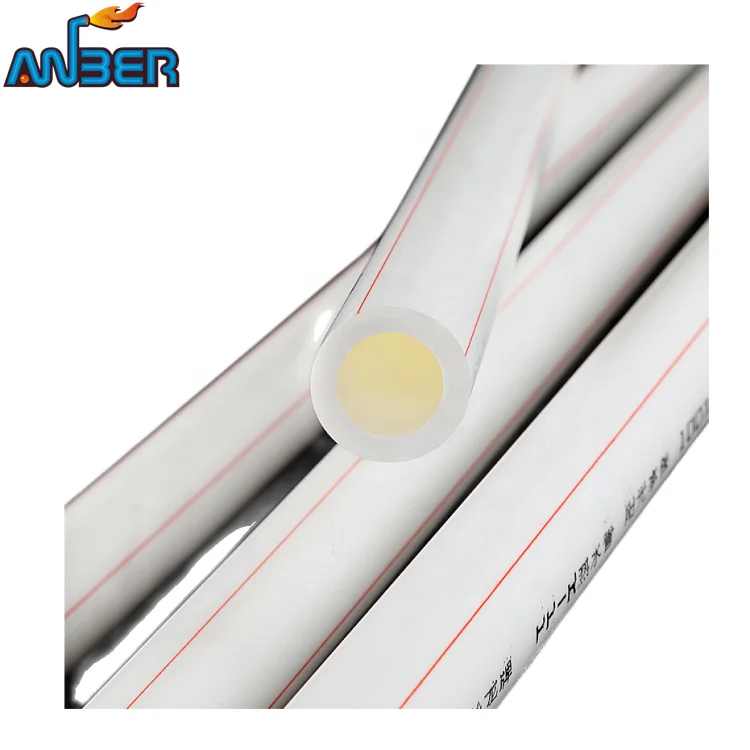 China made Polypropylene Plastic PPR PN2.0MPA Hot Water light Pipe