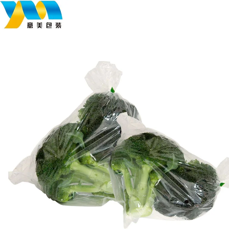Factory supply food grade fruit vegetable packaging plastic grocery bag for supermarket