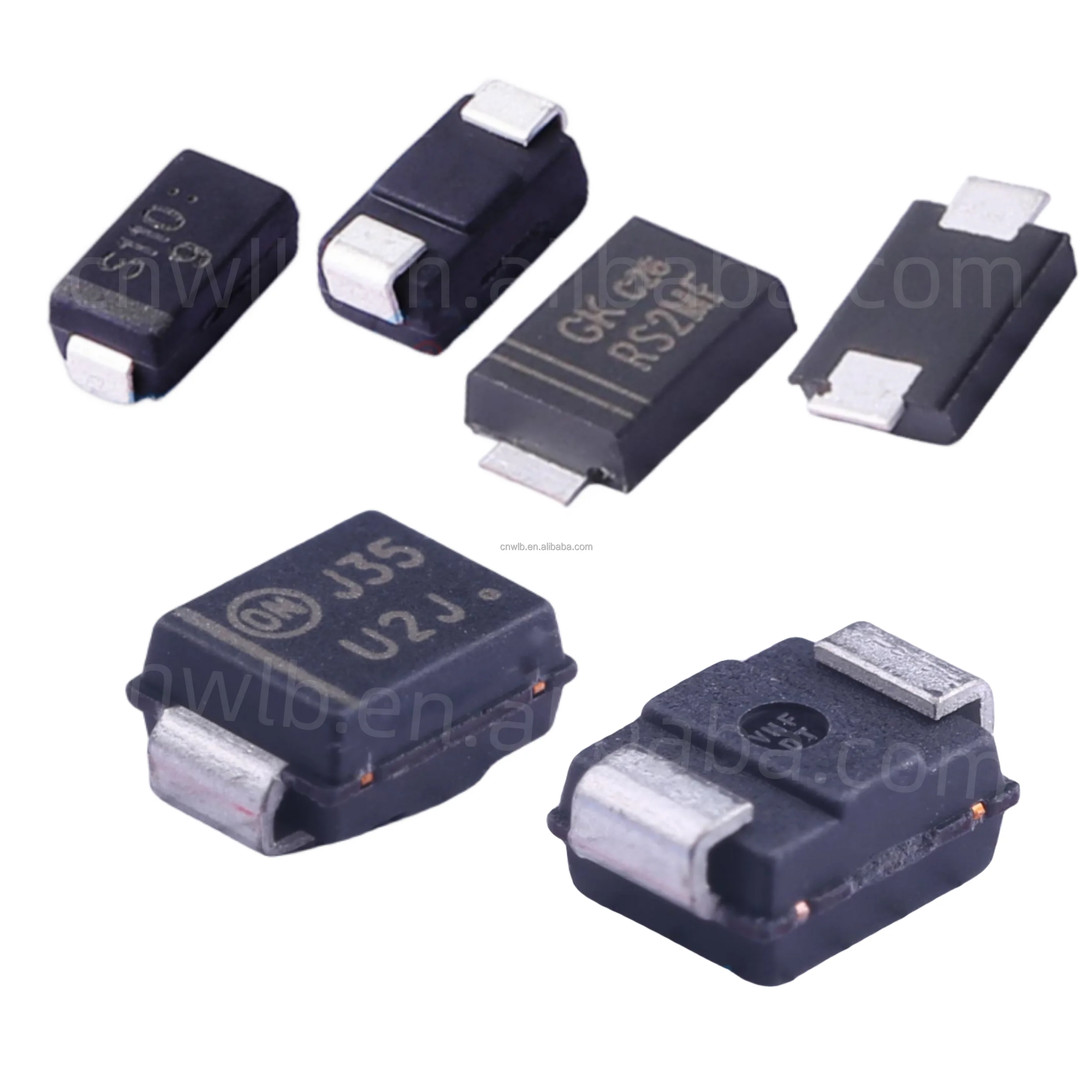 original ic transistor diode SOD-123F smd diode 250V 200mA smd switching diodes 250V 50ns 375mW