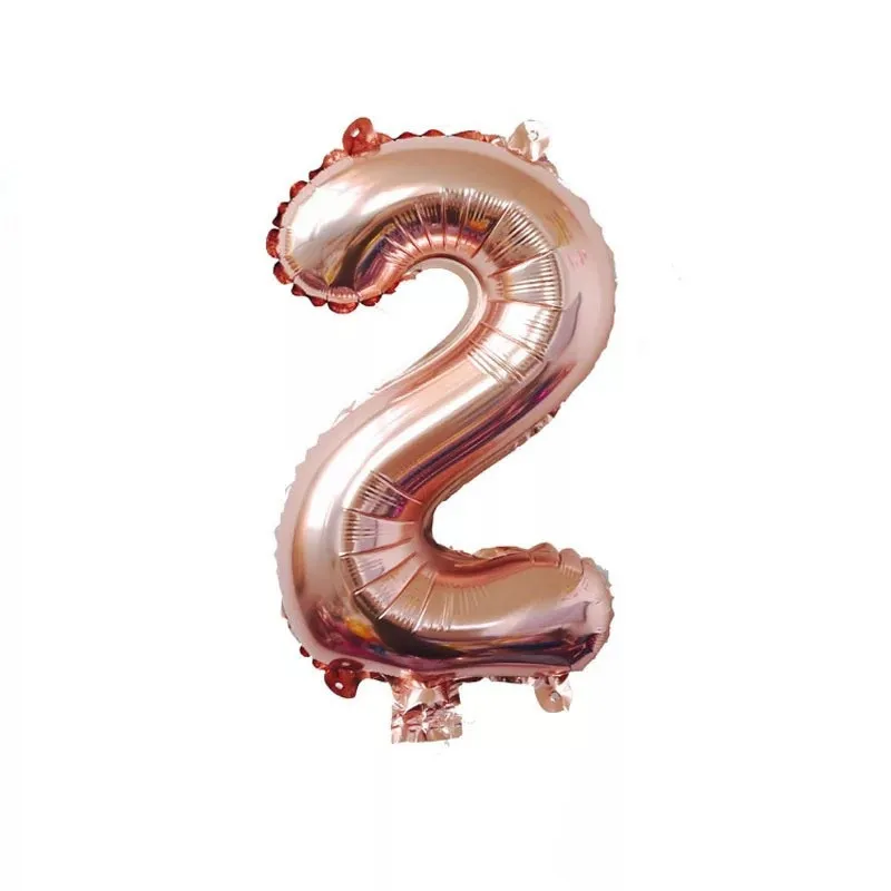 New Amazon Hot Sale Numbers 0-9 Birthday Party Decorations Helium Foil Mylar Big Number Balloon Digital 1
