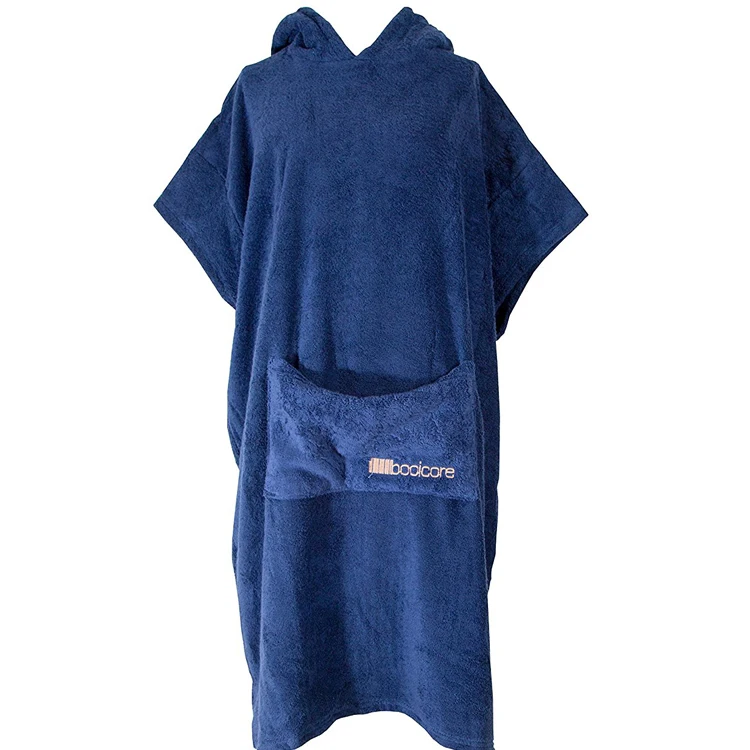 Пользовательское полотенце с капюшоном, пончо, узор, оптовая продажа, хлопковое махровое полотенце для серфинга, пончо