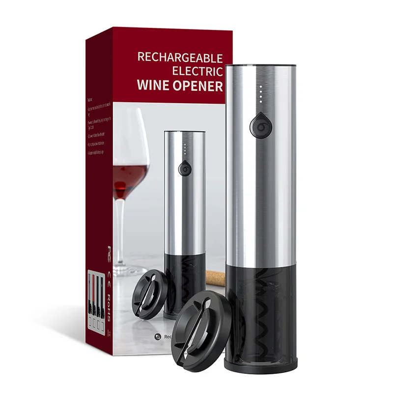High Quality Manufacturer Stainless Steel Electric Corkscrew Wine Bottle Opener