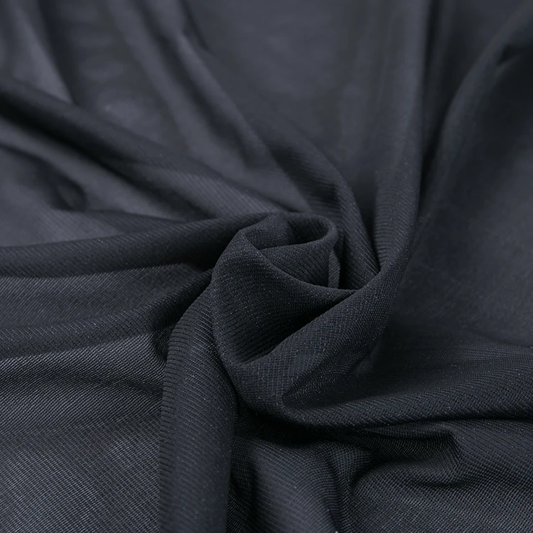 Polyester 2 ways elastic fusing interlining