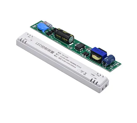 Non-isolated single voltage power supply 6-40W no strobe led fluorescent lamp driver