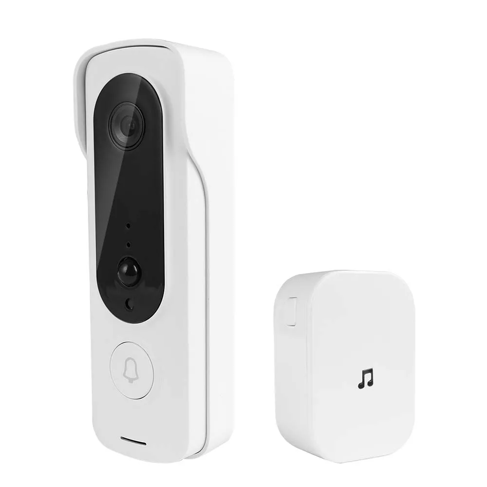HD 1080P Wifi Video Doorbell V7 PIR Motion Detection Wifi Wireless Doorbell Weather Resistant Dingdong Ring Door Bell Camera