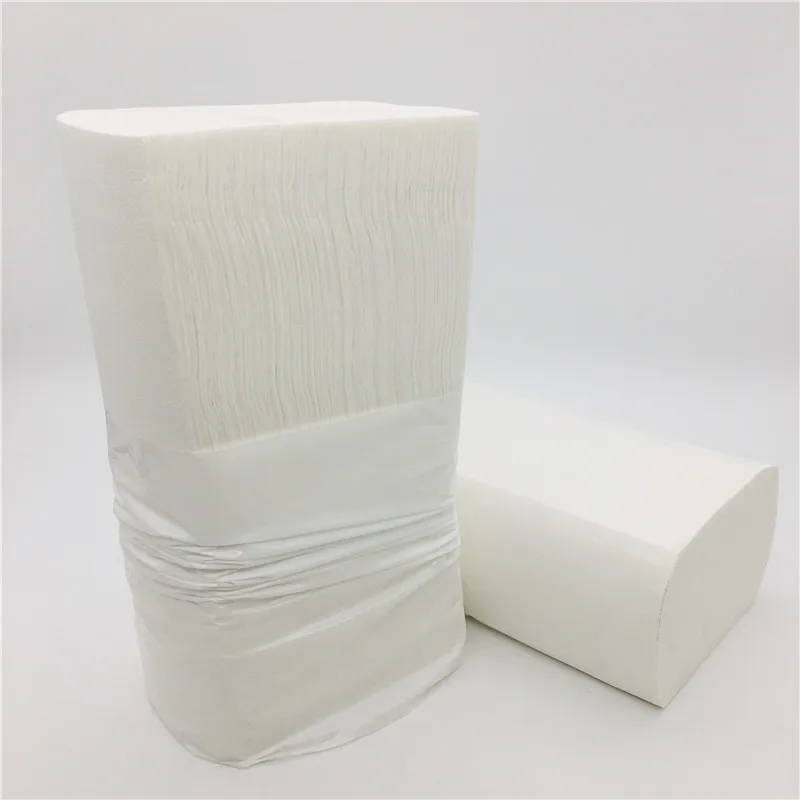 High quality wholesale kitchen tissue paper eco friendly 1 ply multifold fold tattoo hand paper towel