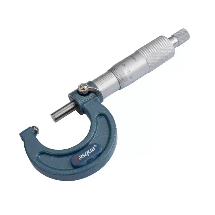 Сферическая наковальная трубка Dasqua из нержавеющей стали 0-25 мм 25-50 мм 50-75 мм 75-100 мм 0,01 Градуированный микрометр измерительный инструмент