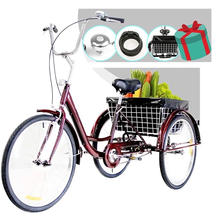 OEM ODM Supplier Customized Service 3 wheel bicycle three wheel trike bike other cargo tricycle for adult