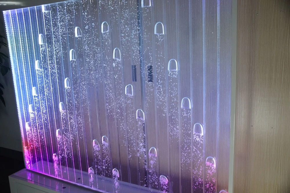H8*W2ft Single unit 3D Program-Controlled LED dancing bubble feature screen and divider wall for home and commercial project