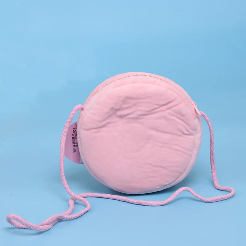 
Pink naughty leopard figure round cross-body bag cute darang shoulder bag 