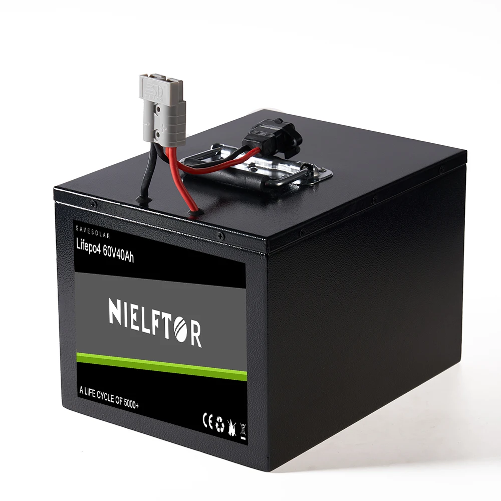 Rechargeable 72V40AH 60V40AH 48V100AH 24V230AH 12V400AH Lithium Ion Lifepo 4 Battery Pack for Ev Golf cart Boat