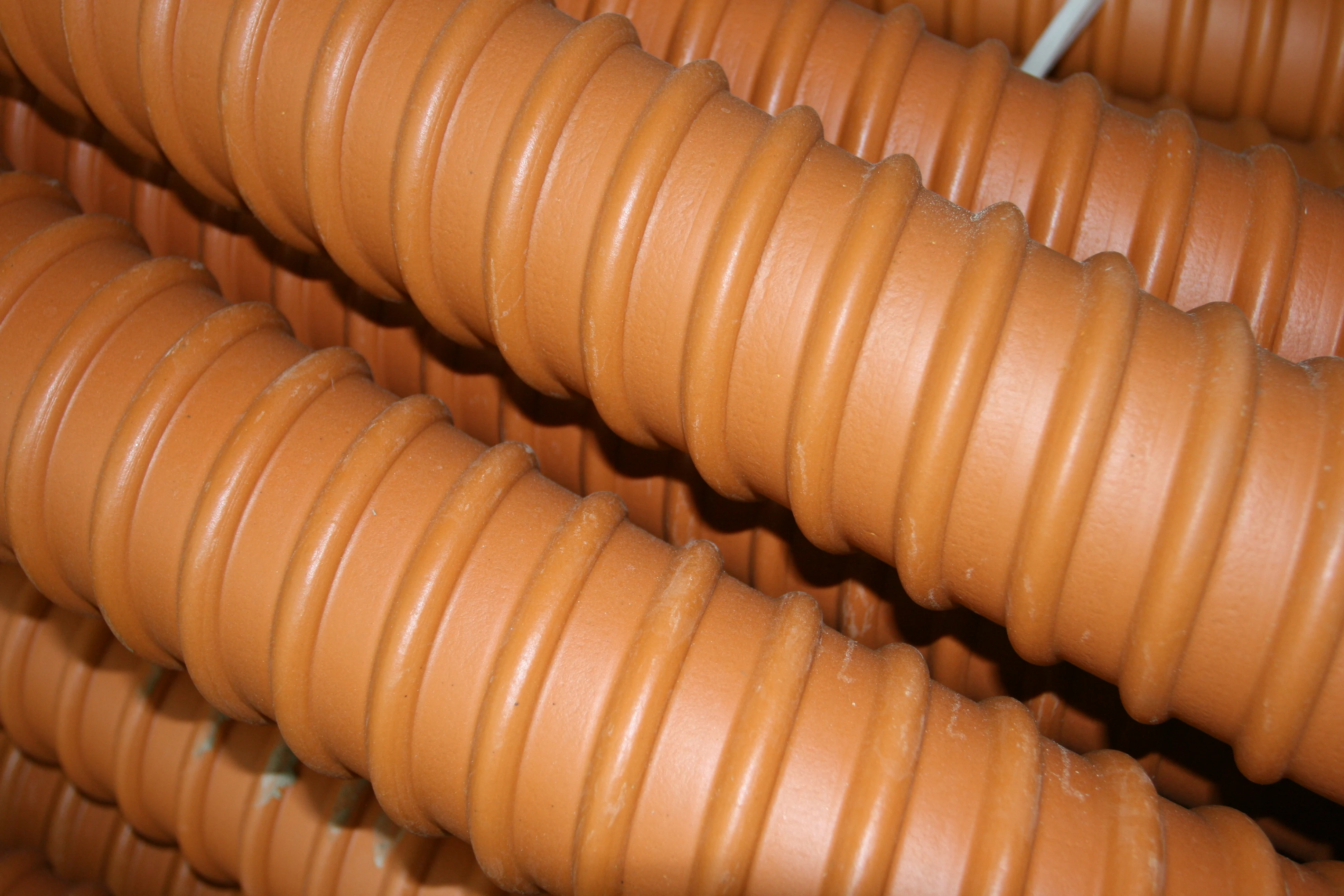 Гофрированный HDPE воздуховод пластиковый строительный материал для строительства
