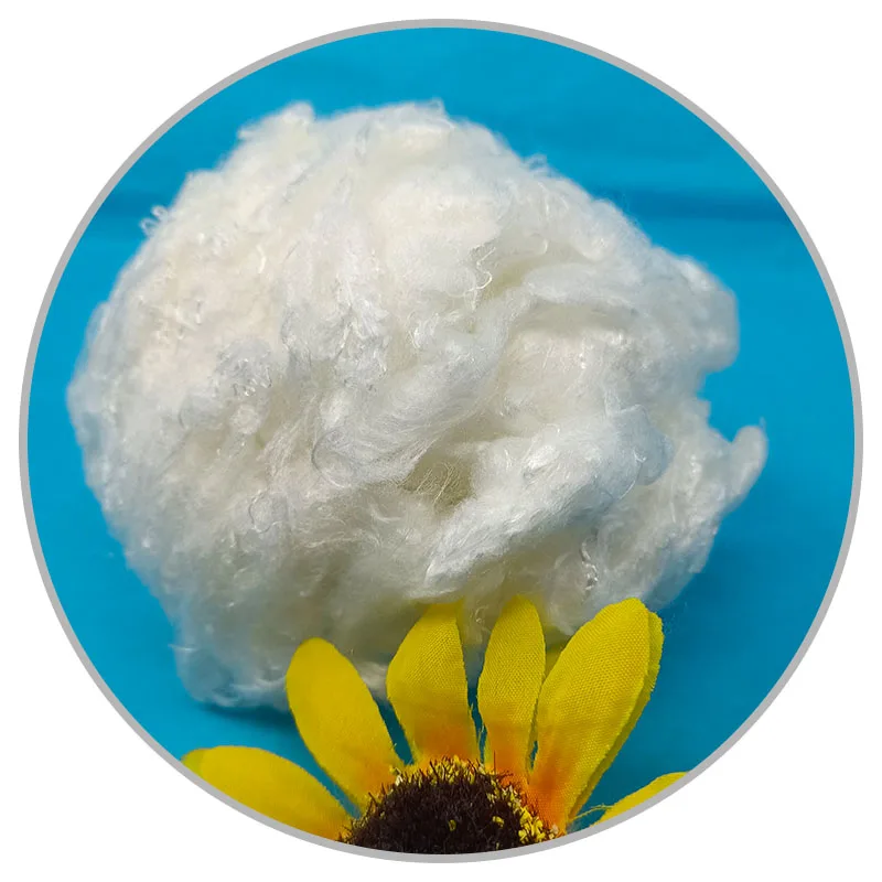 Good quality 1.5d 38mm bamboo fibre  for spinning