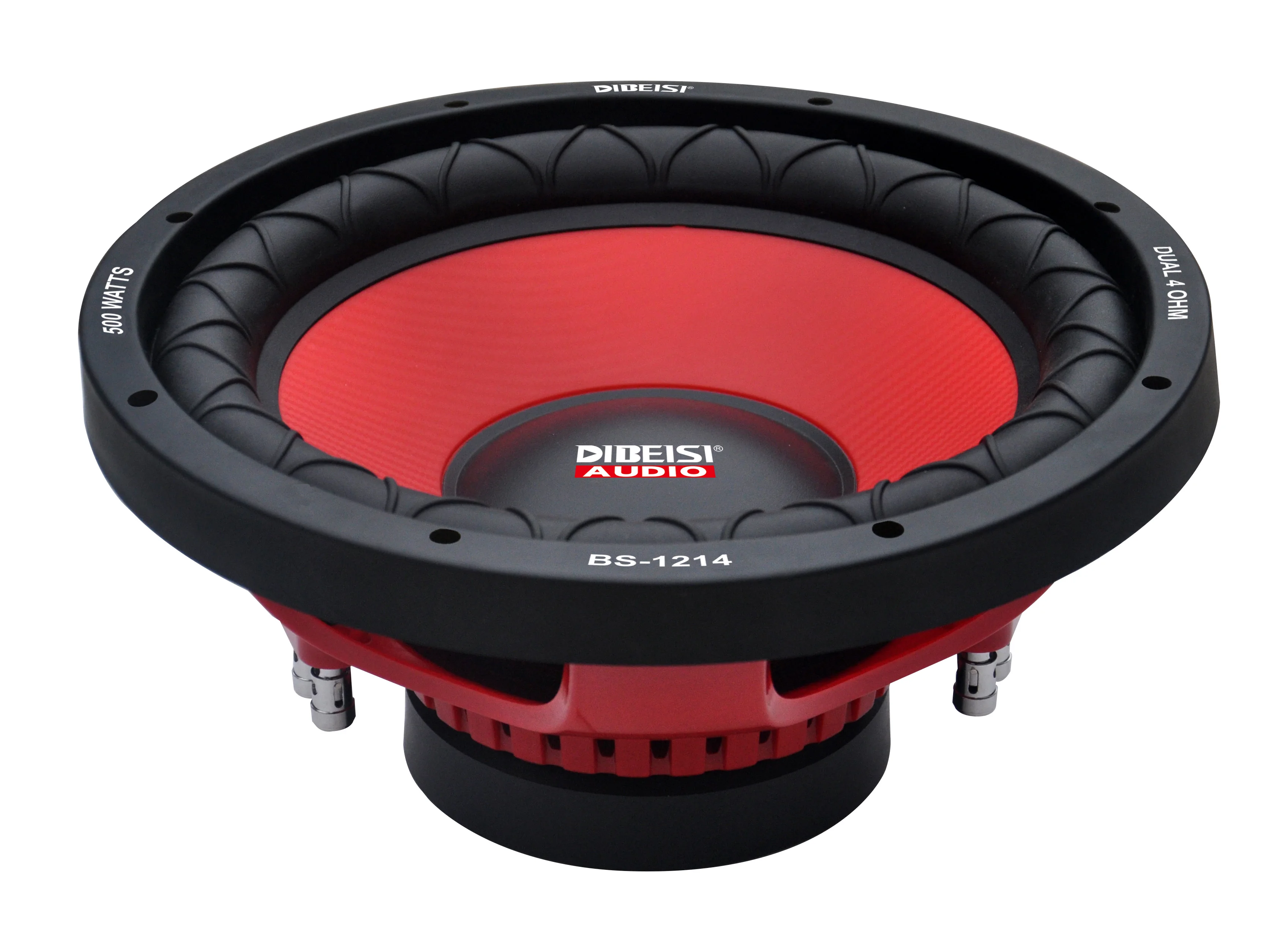 2023 new arrival OEM/ODM manufacturer DVC subwoofer speaker 12 inch PP cone high quality sub for car BS-1208