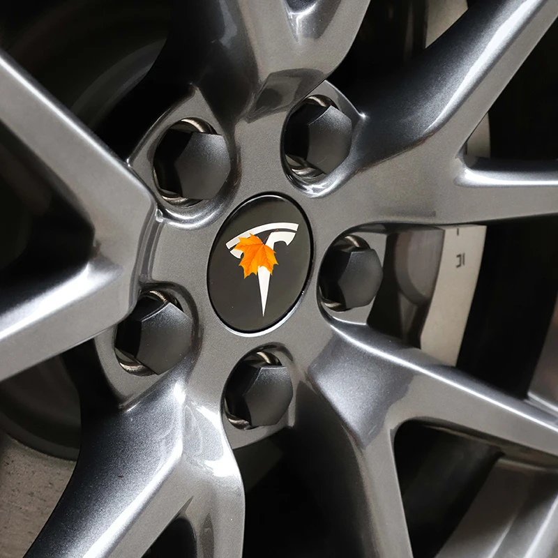 Комплект ступицы колеса для Tesla Model 3/S/X комплект обшивки эмблемы центра автомобильные