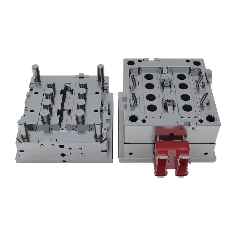 Custom Disposable Plastic Inject Machine Forming Cup Mould Multi Cavity Water Cup Mould Hot Cold Dual Channel Injection Mold