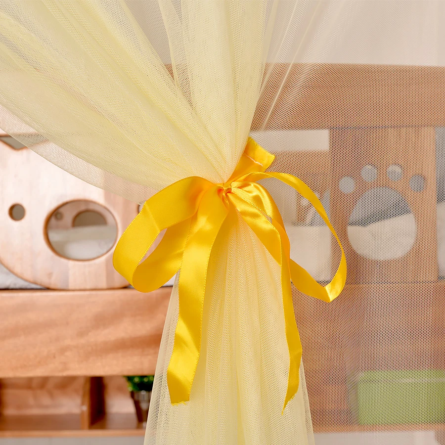 Rectangular Mesh Mosquito Nets for Home and Camping Foldable Bed Curtains for Single King Double Bunk Beds for Children