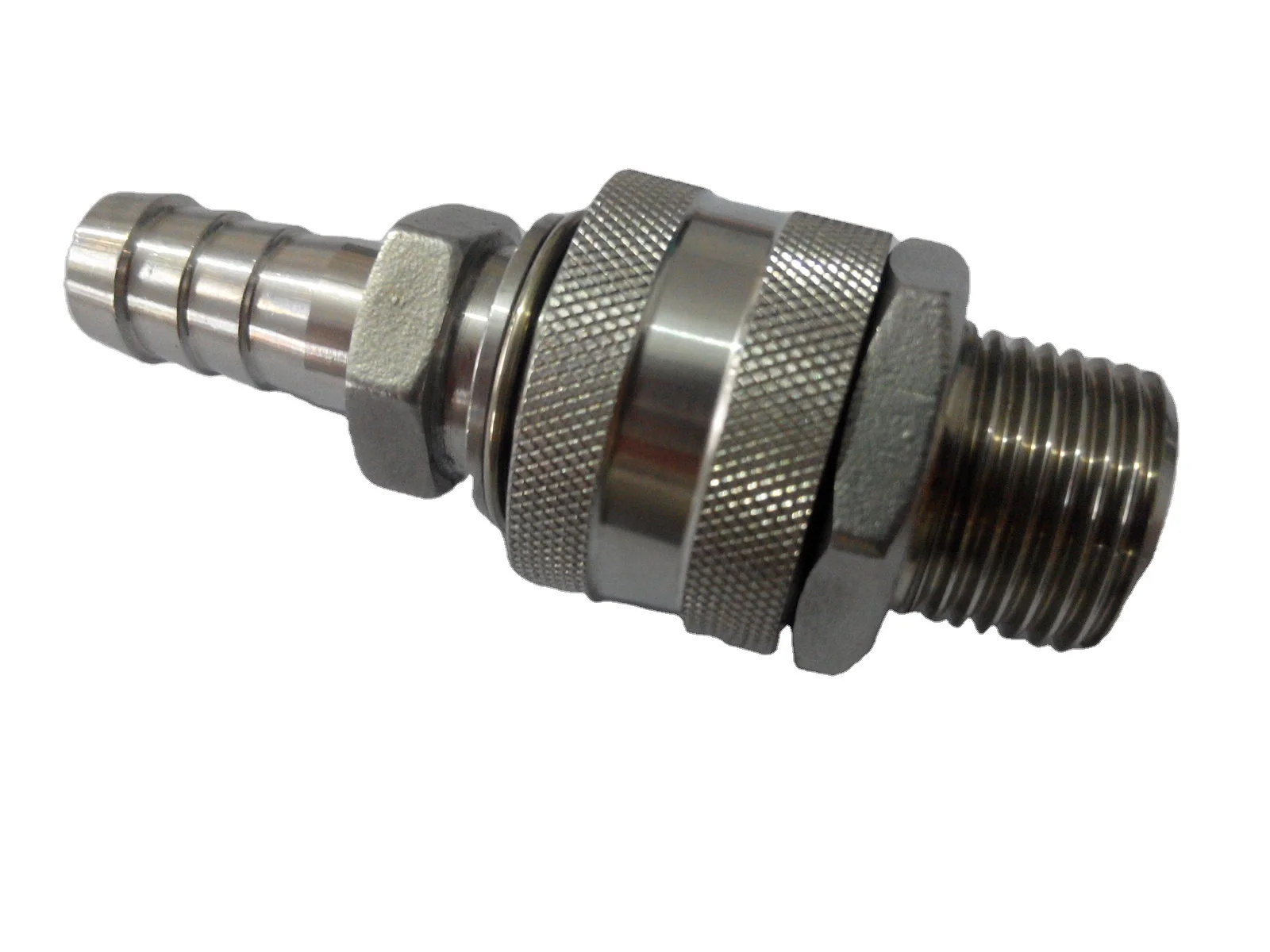 Stainless steel hydraulic quick coupling