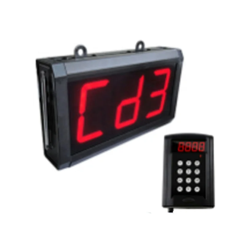 RINGBELL LJL-4c3w система управления очередью беспроводной Ресторан светодиодный цифровой дисплей системы пейджер